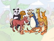 Animal Kids Screensaver screenshot